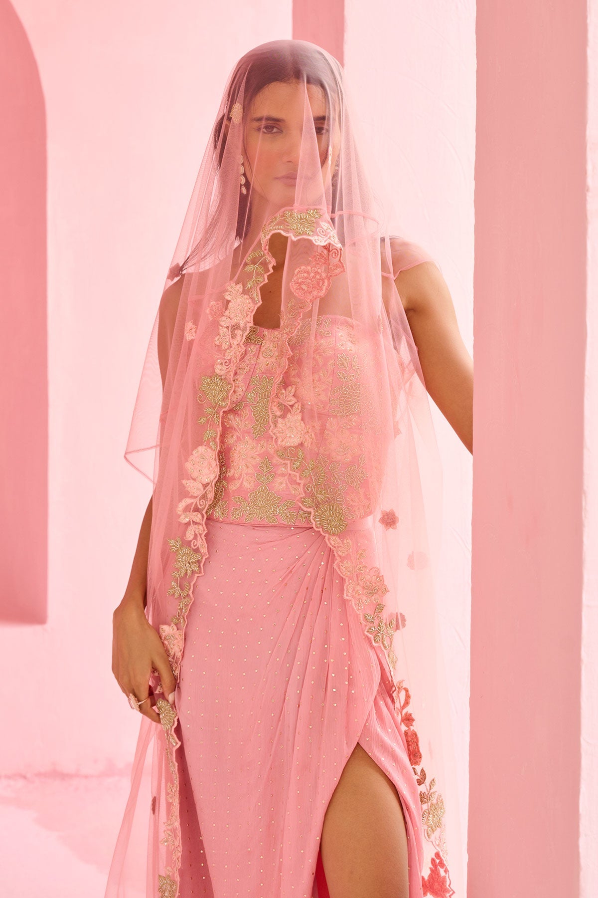 Esita Cape Skirt