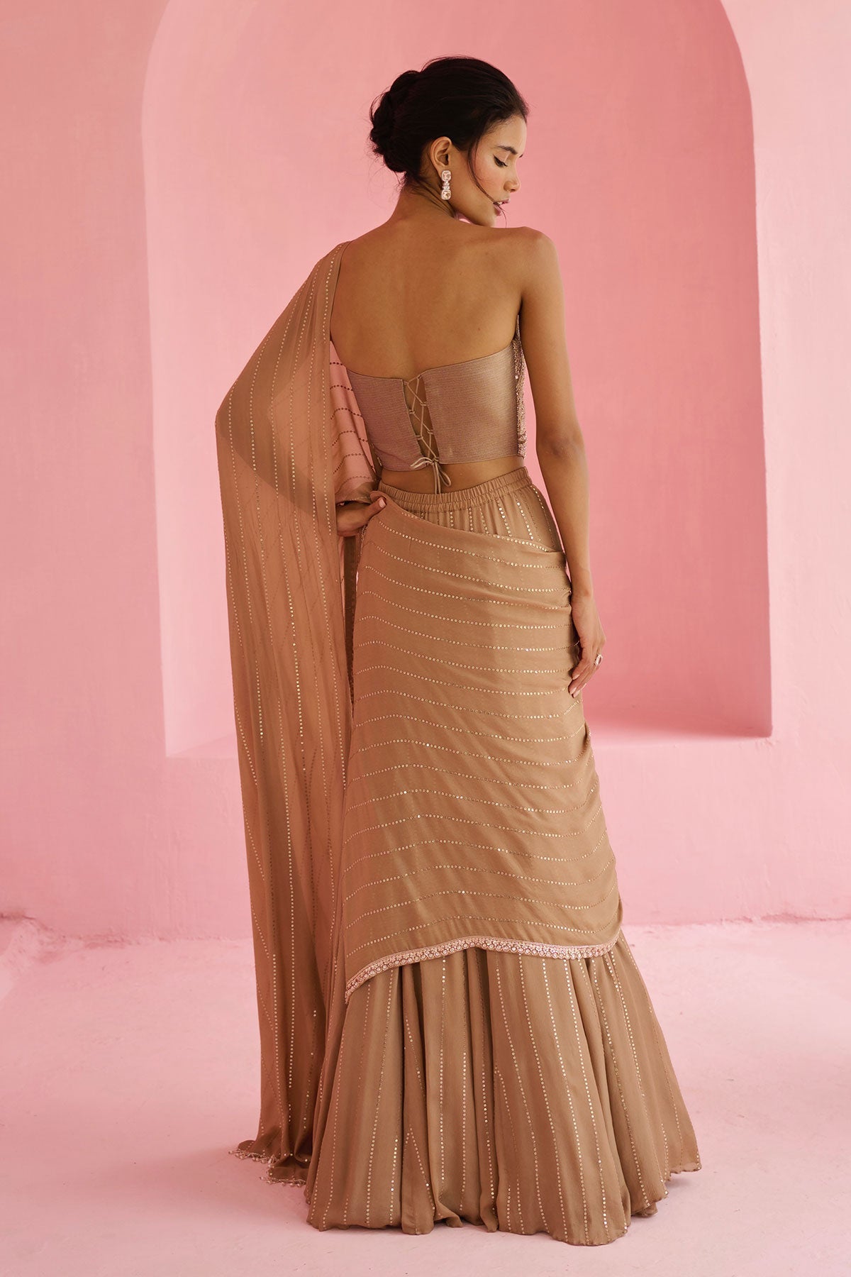 Stella Pre-Drape Saree