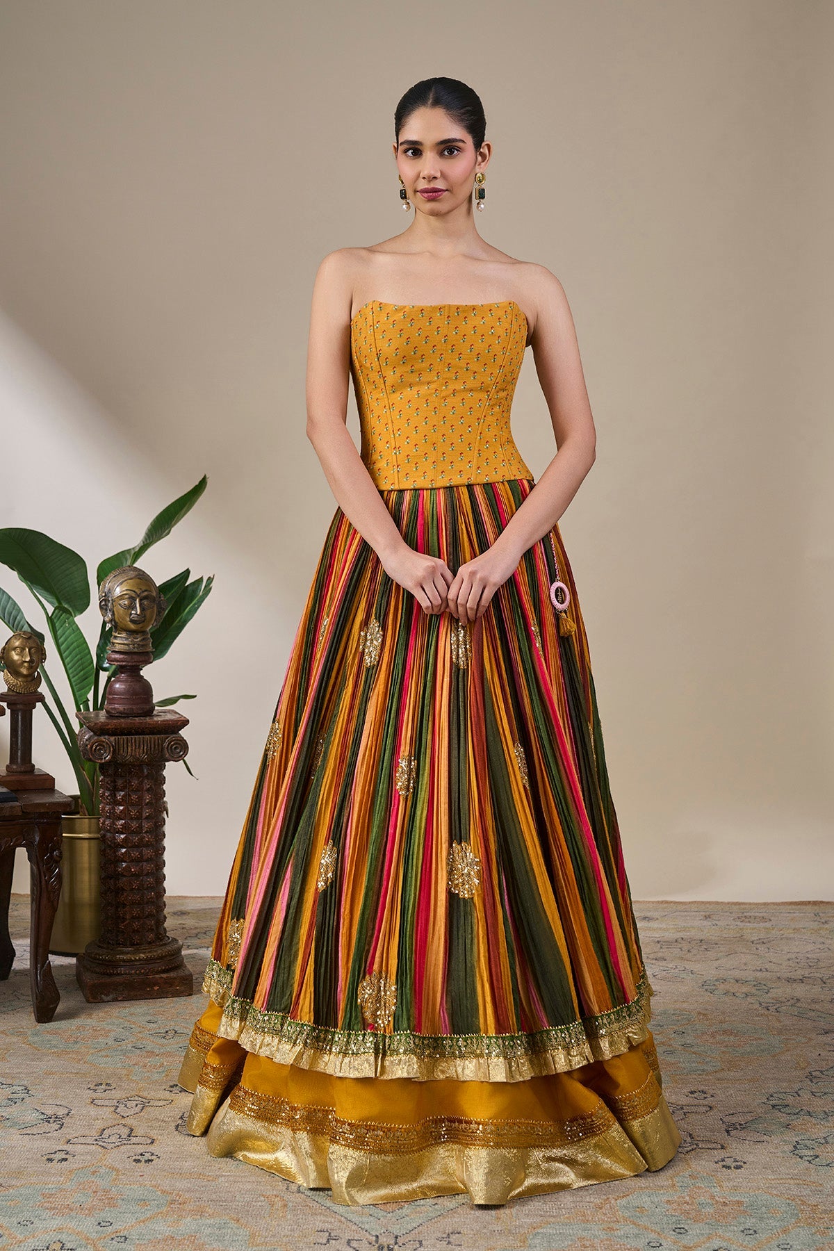 Pachranga Lehenga Set