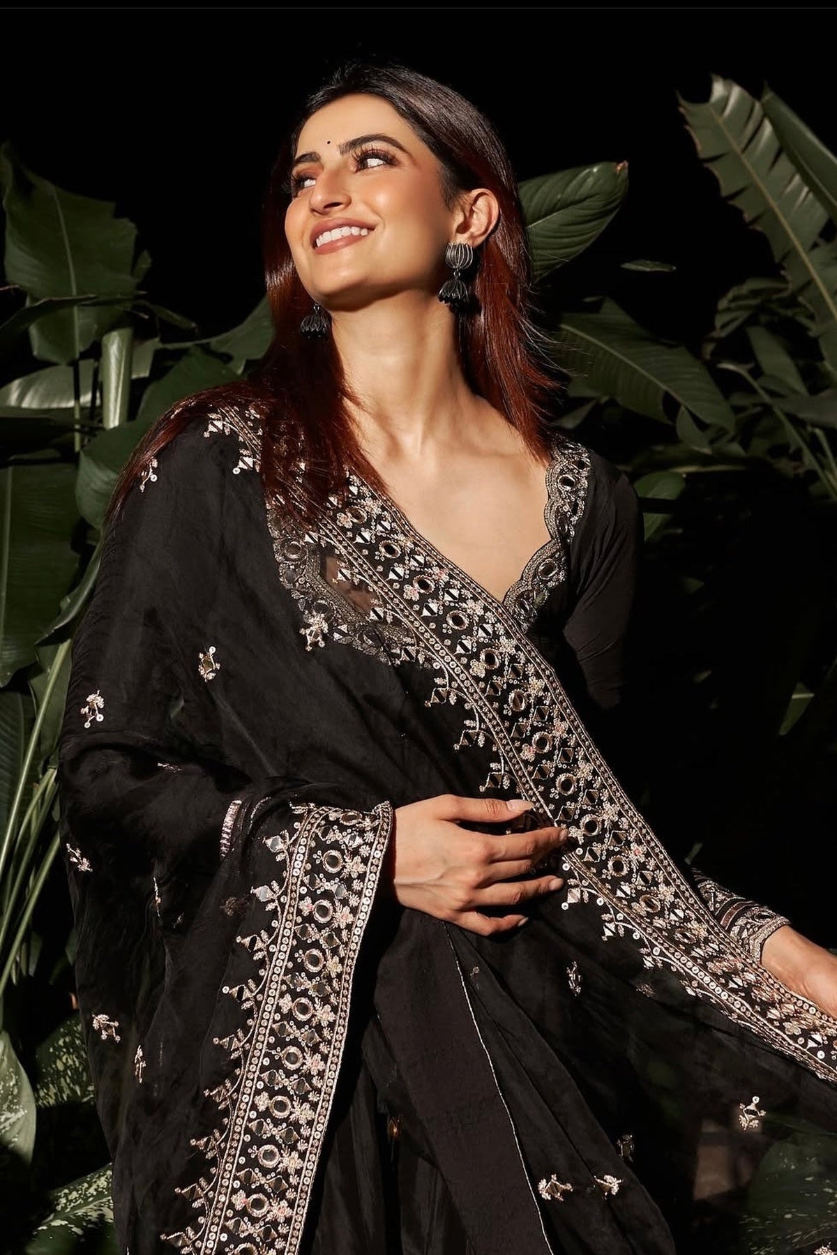 Palak Tiwari in Srivani AG Set