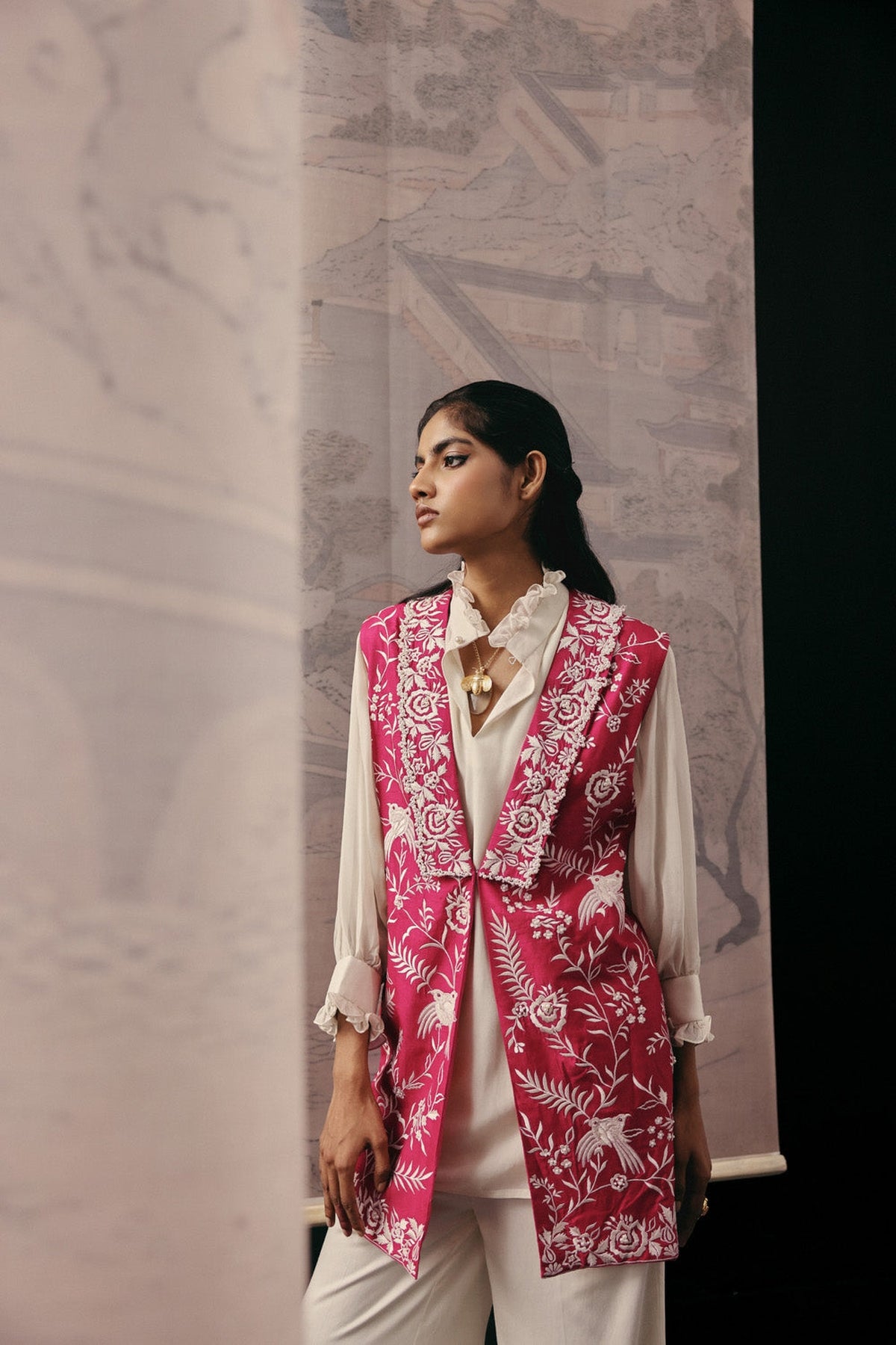 Parsi Gaara Long Gilet