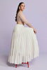 IVORY SEQUIN FRILL