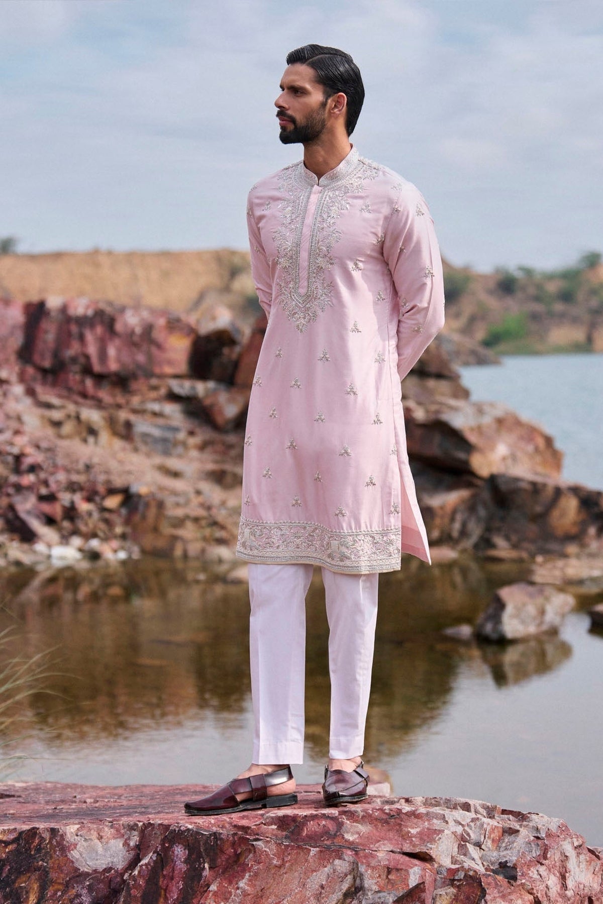 Pink Kurta Set