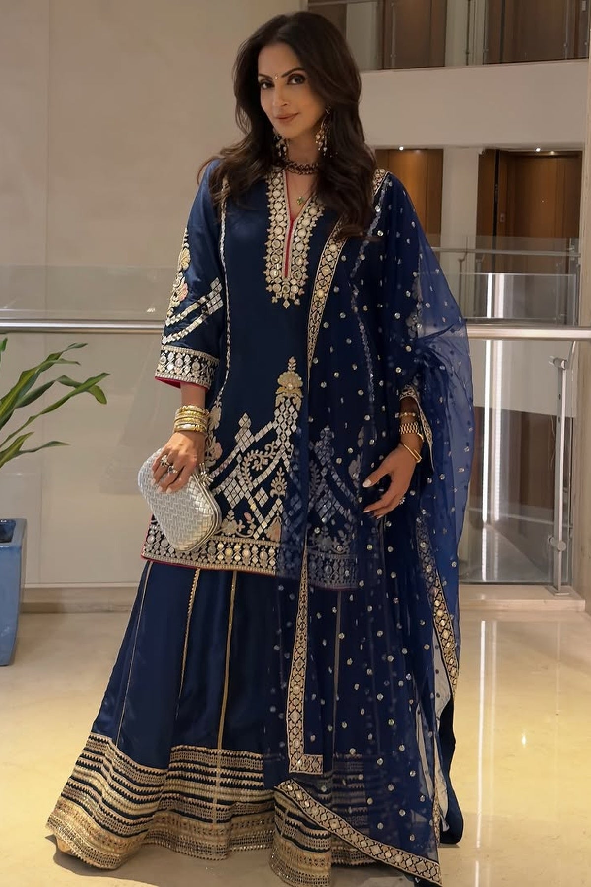 Preesha Sharara Set-Seema Kiran Sajdeh