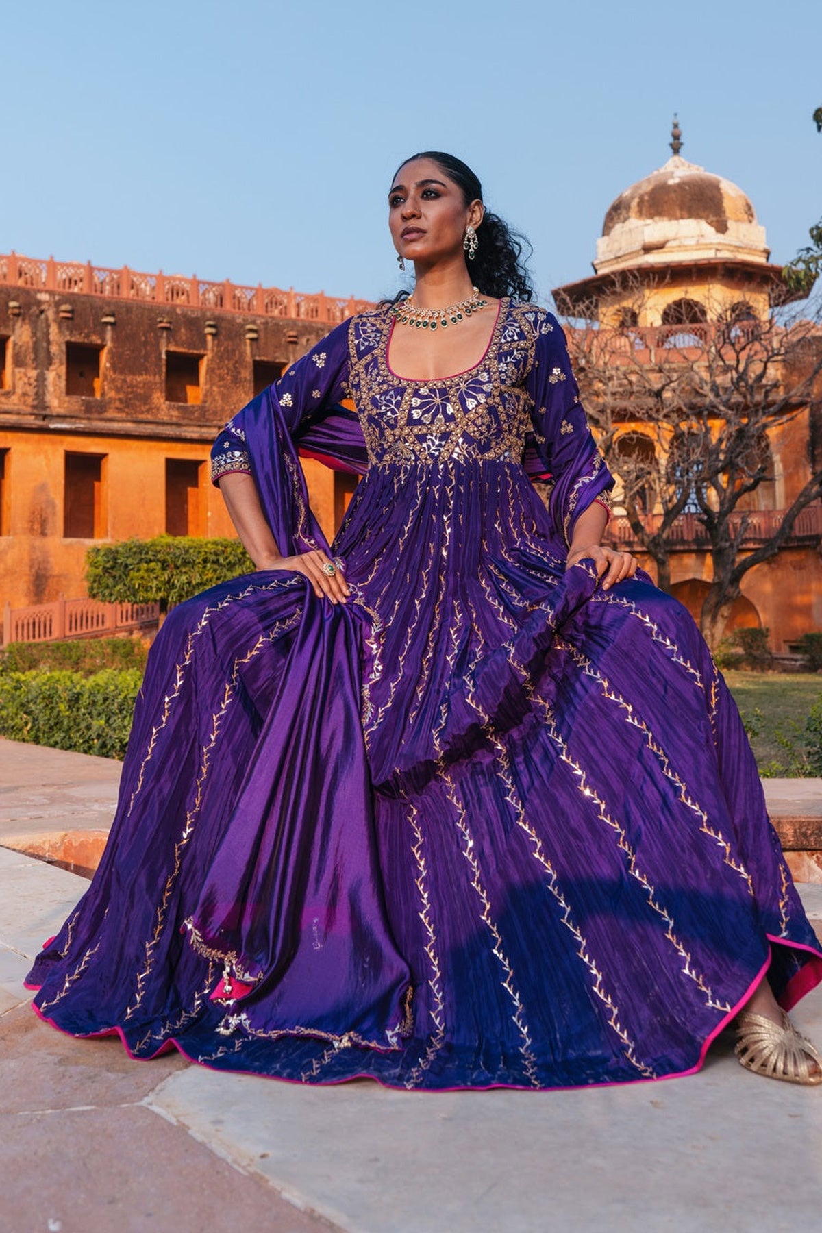 Classic Anarkali Set
