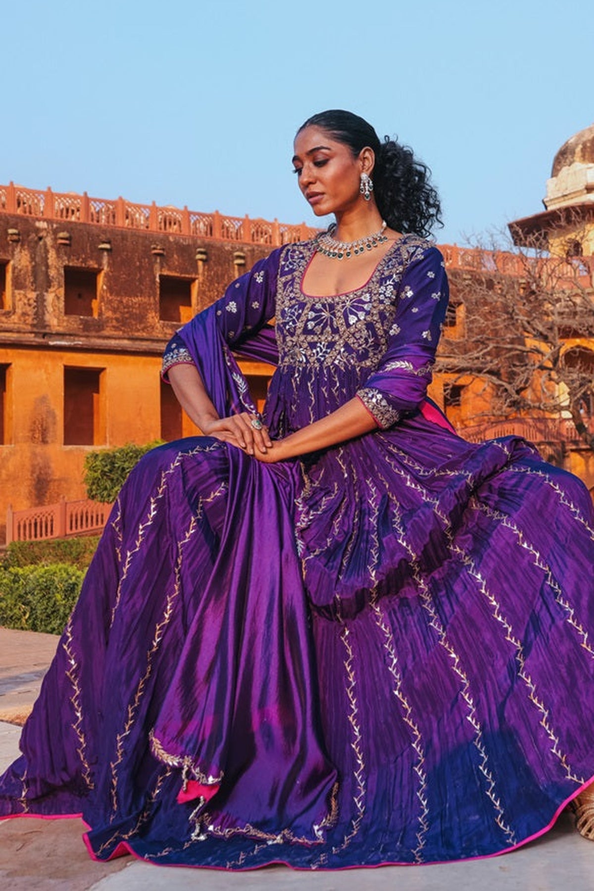 Classic Anarkali Set