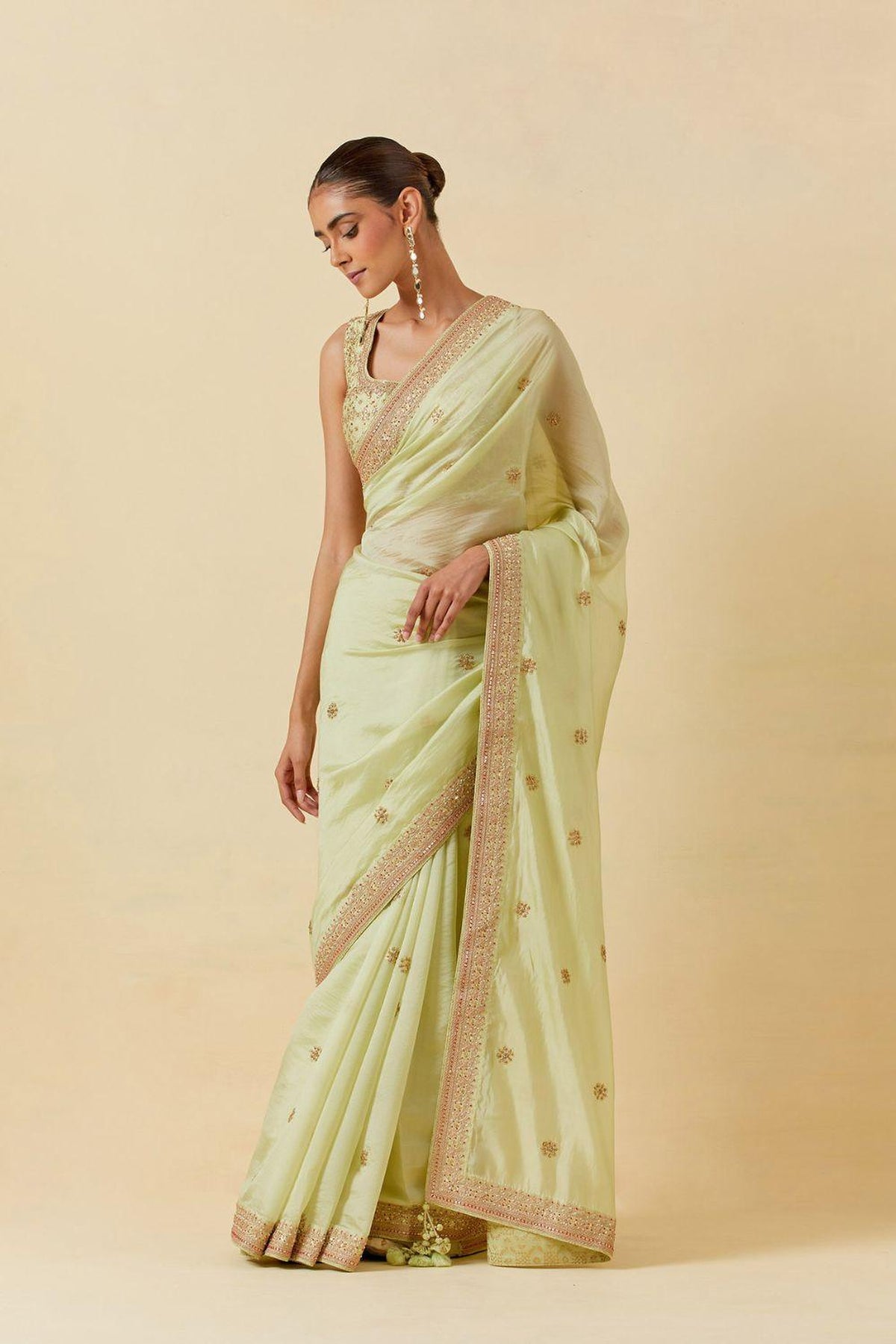 Embroidered Saree