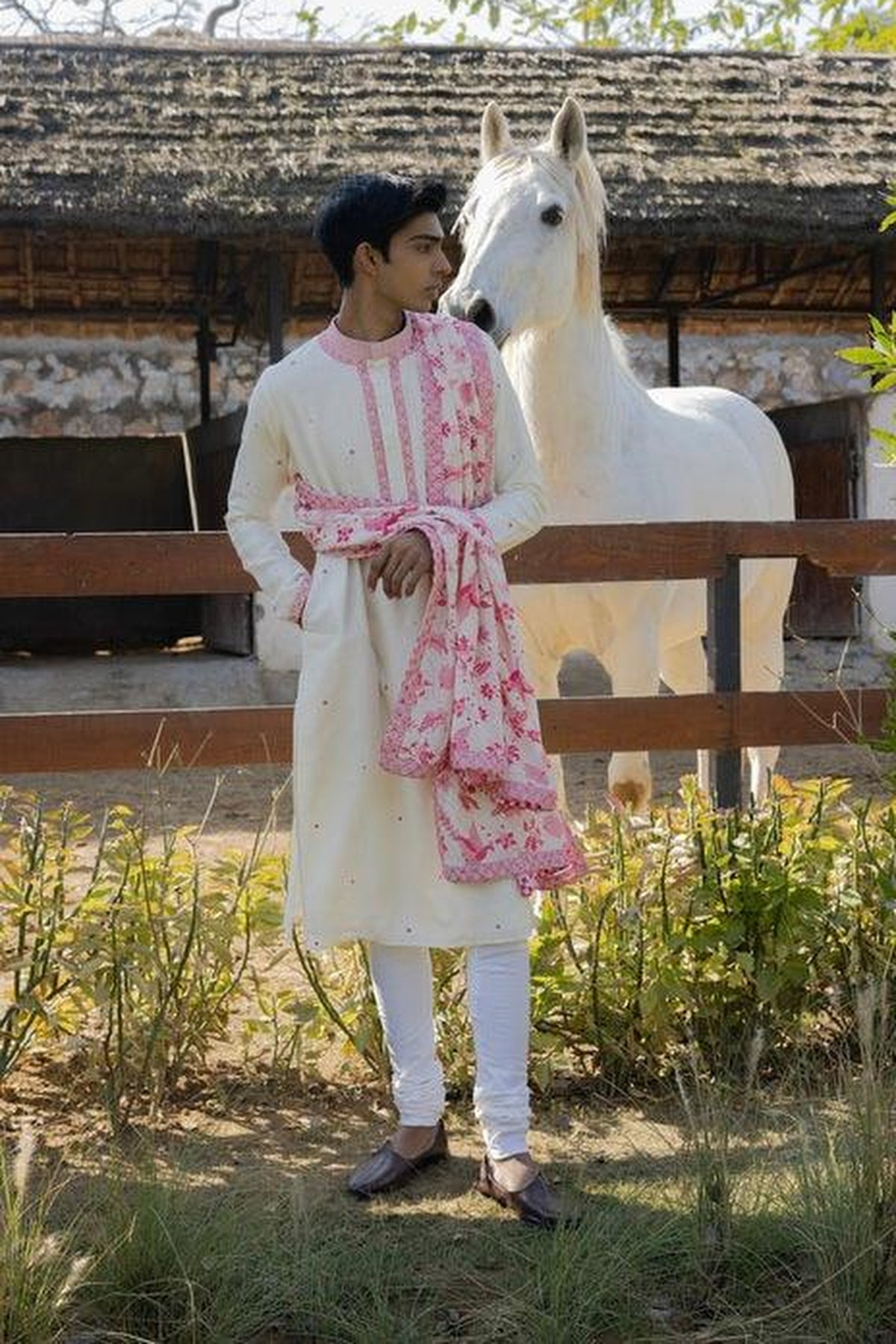 Ivory Kurta Set