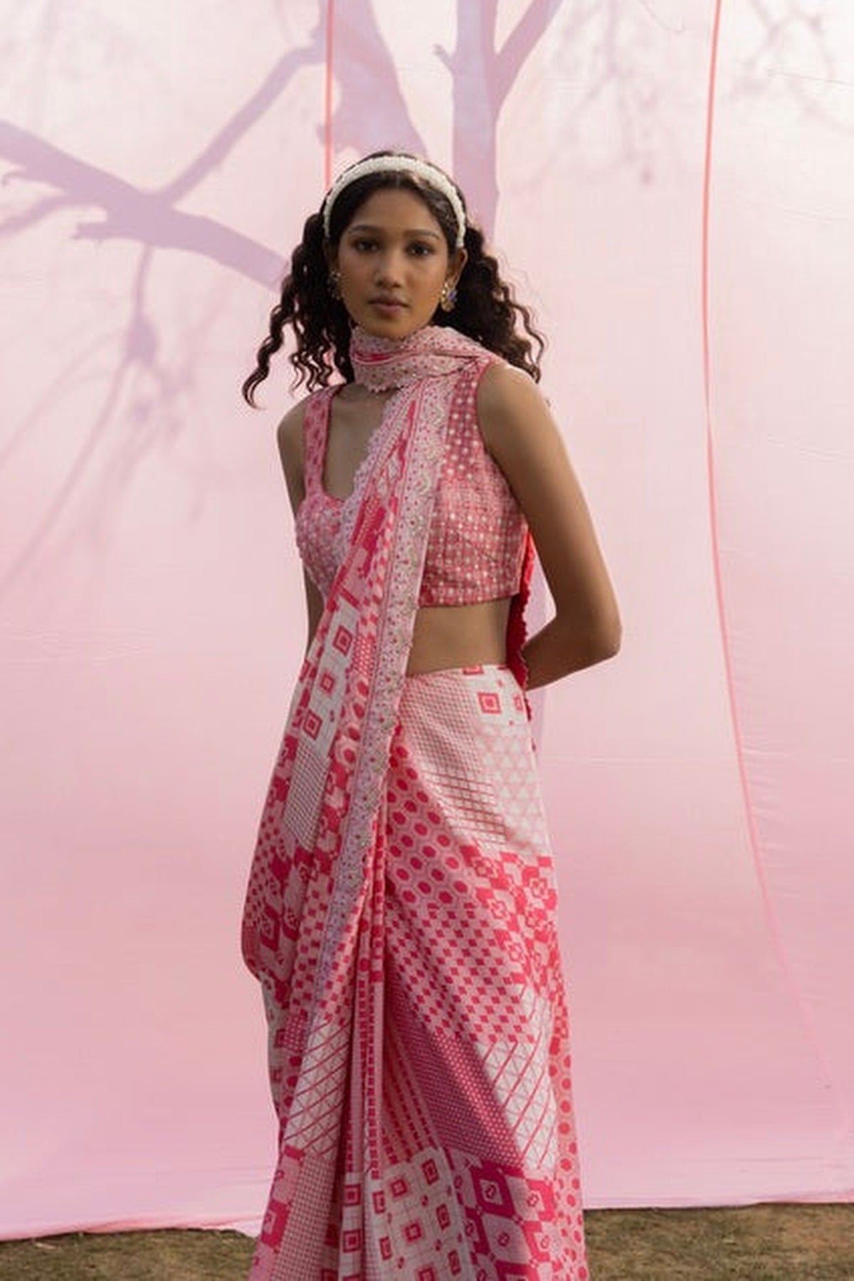 Printed Saree