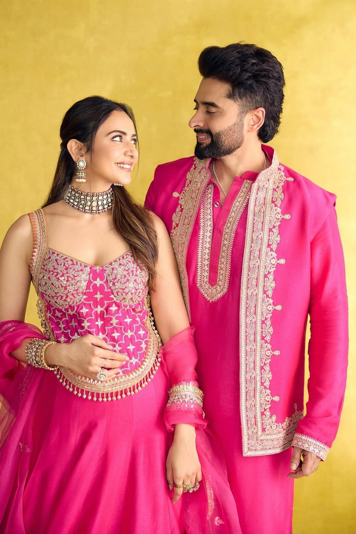 Rakulpreet in Mariyam Lehenga Set