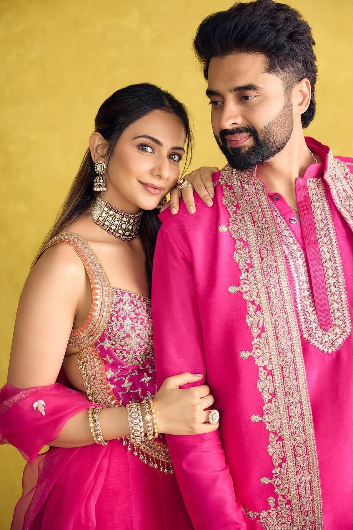 Rakulpreet in Mariyam Lehenga Set