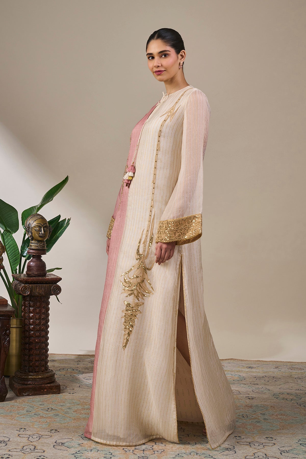 Rose Noor Kaftan Kurta