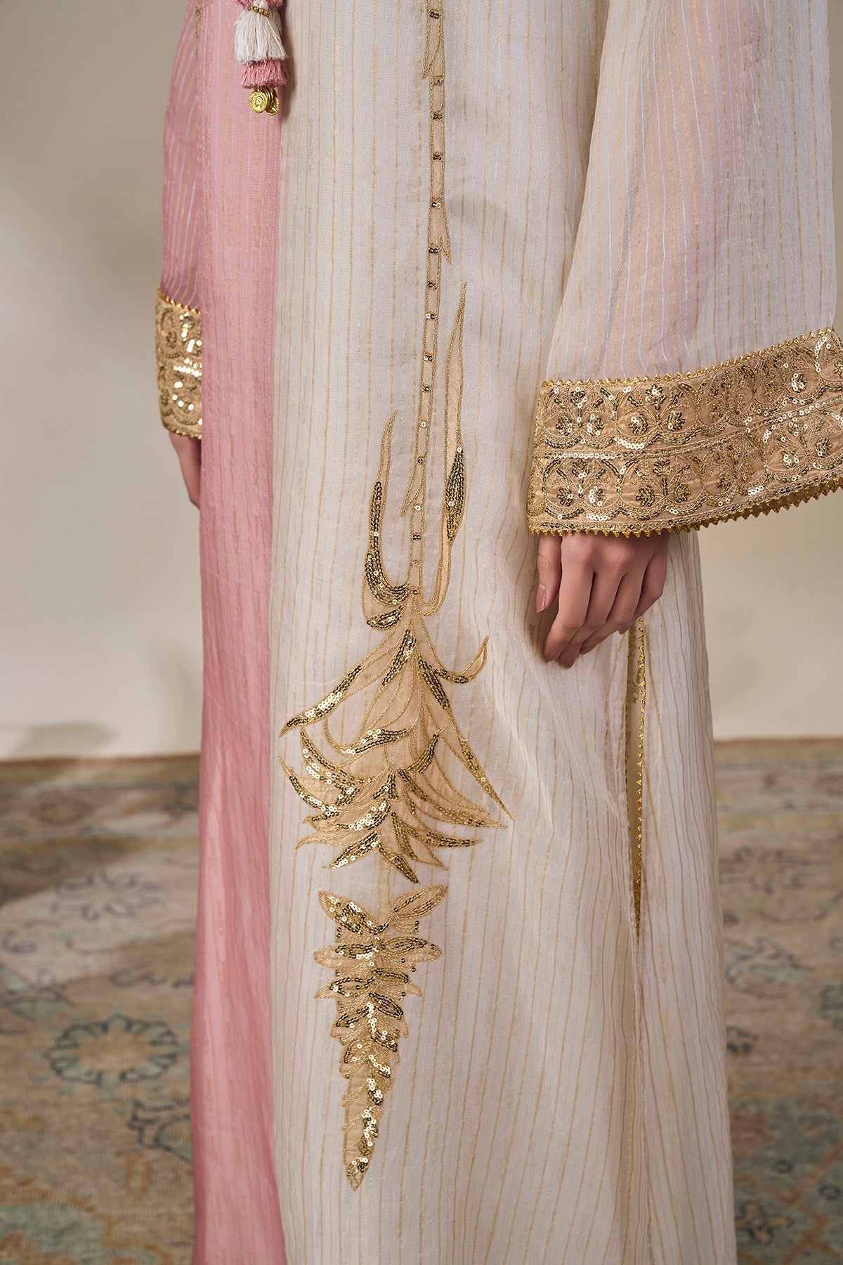 Rose Noor Kaftan Kurta