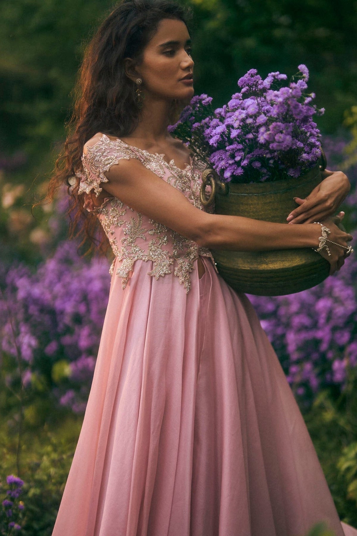Ruby Gown Set