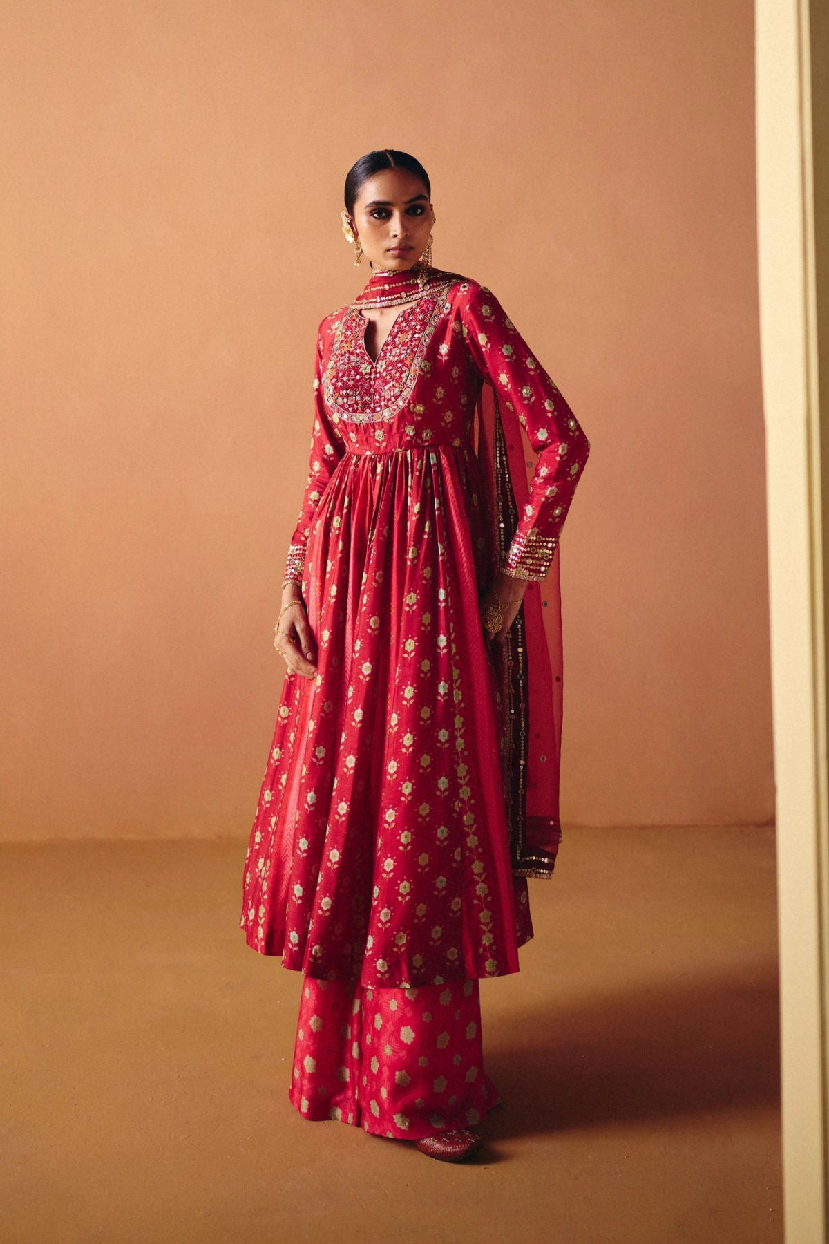 Ruhi Anarkali set
