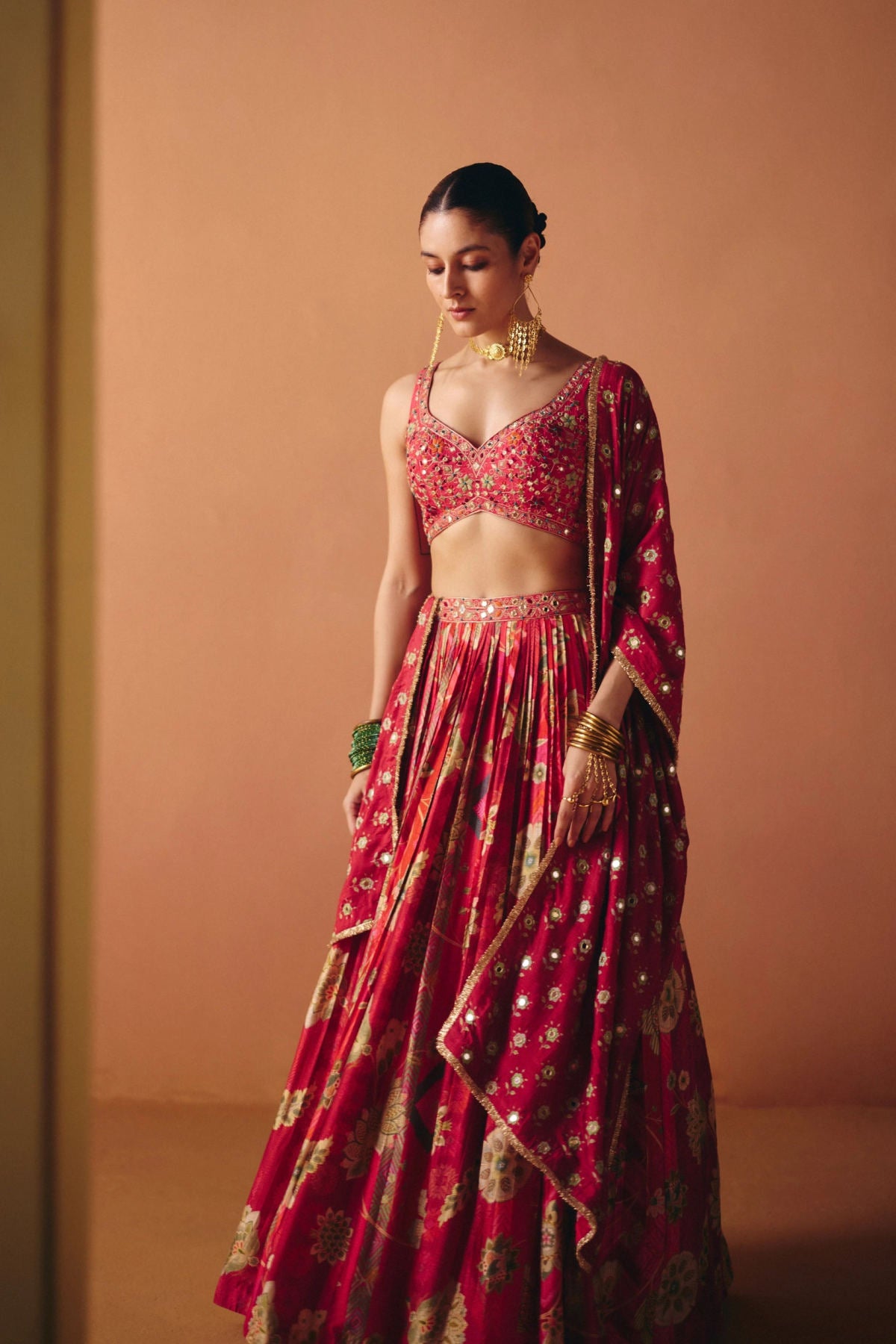 Ruhi lehenga set