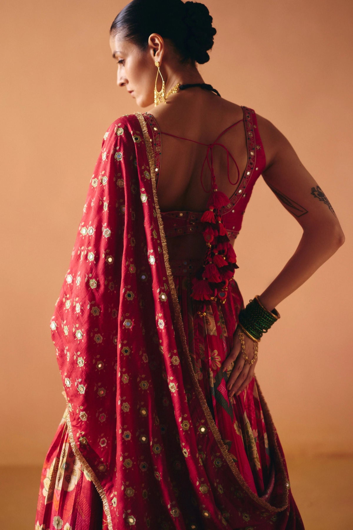 Ruhi lehenga set