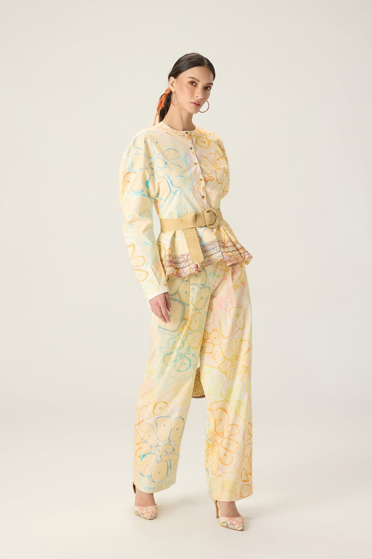 Astrid Blouse Roux Trousers