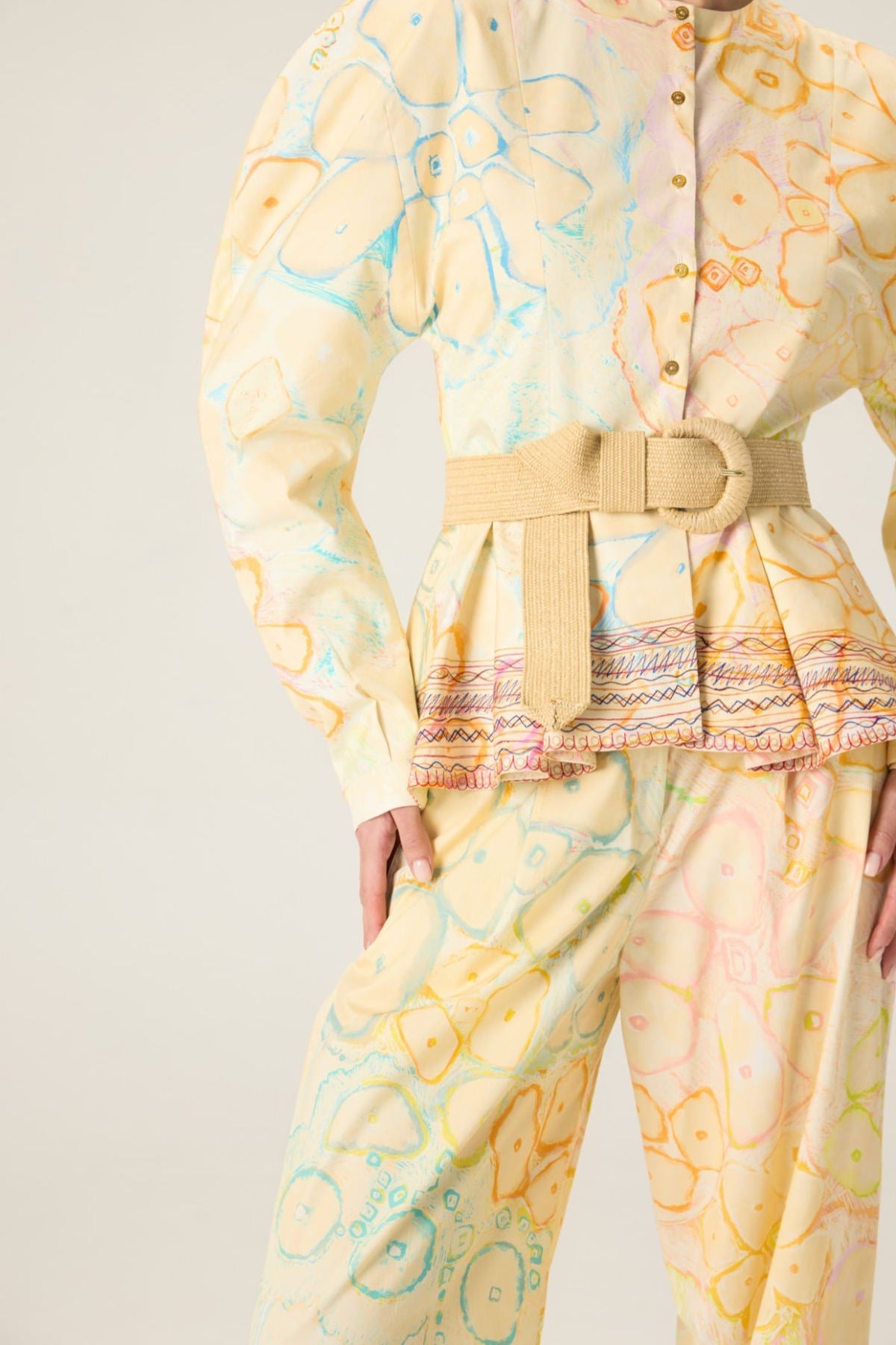 Astrid Blouse Roux Trousers