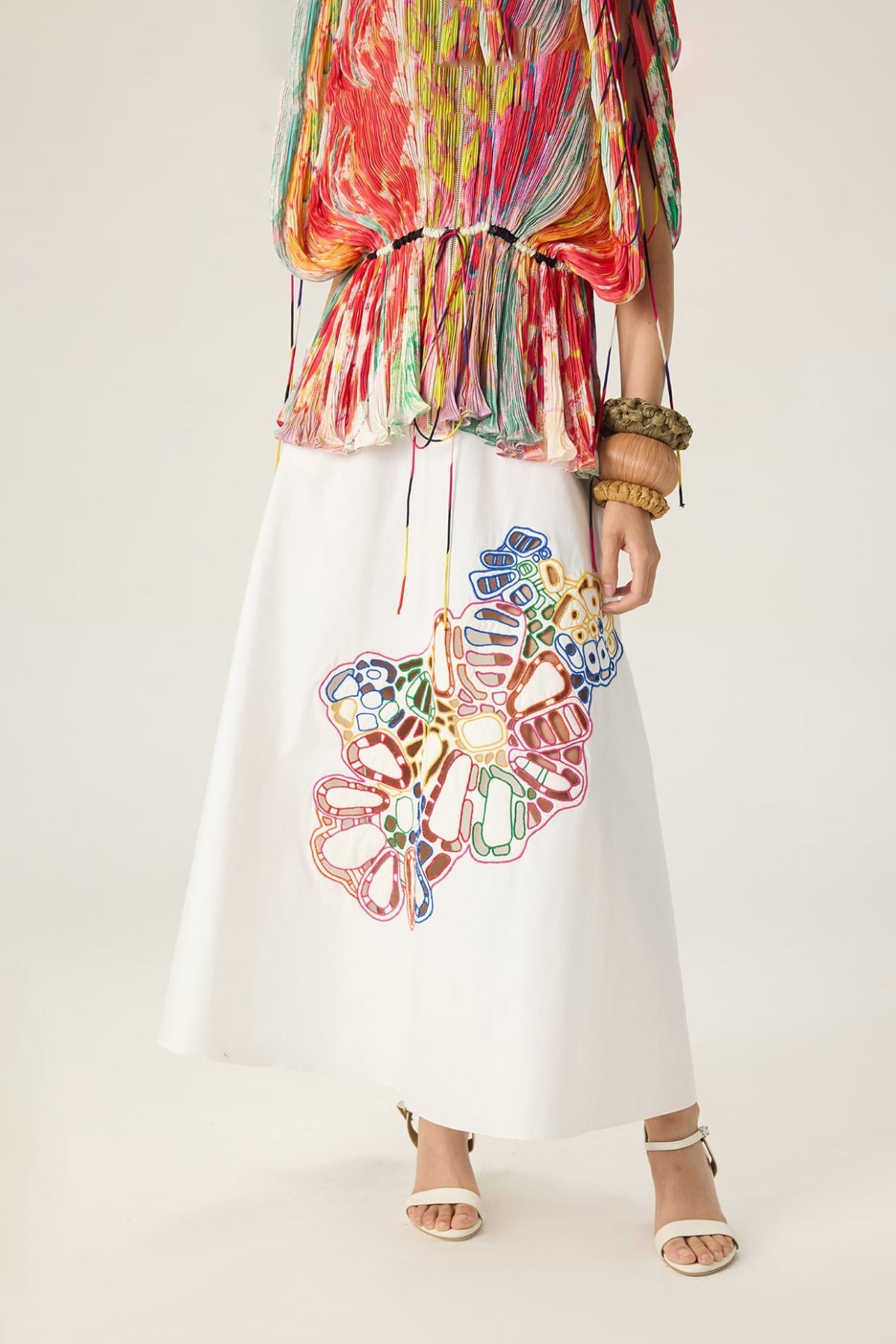 Monica Blouse Scottie Skirt