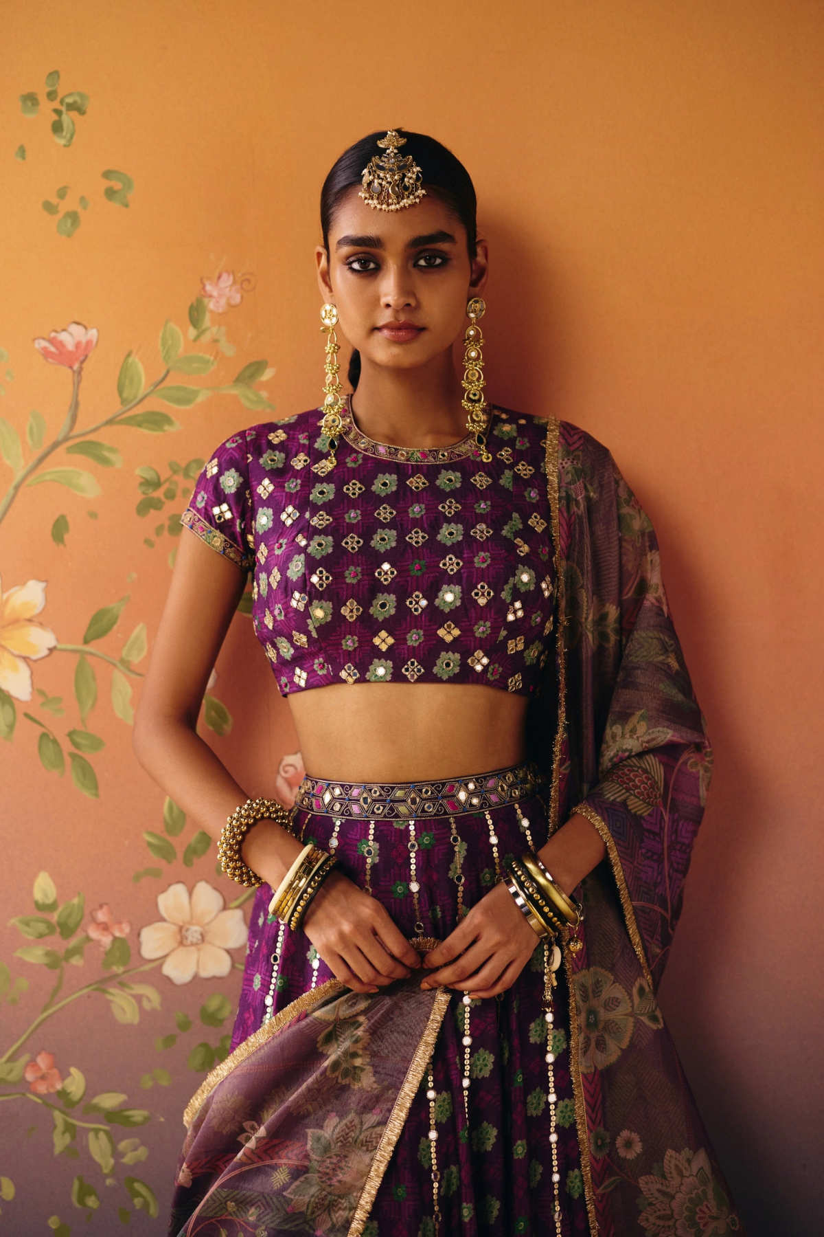 Saanjh lehenga set