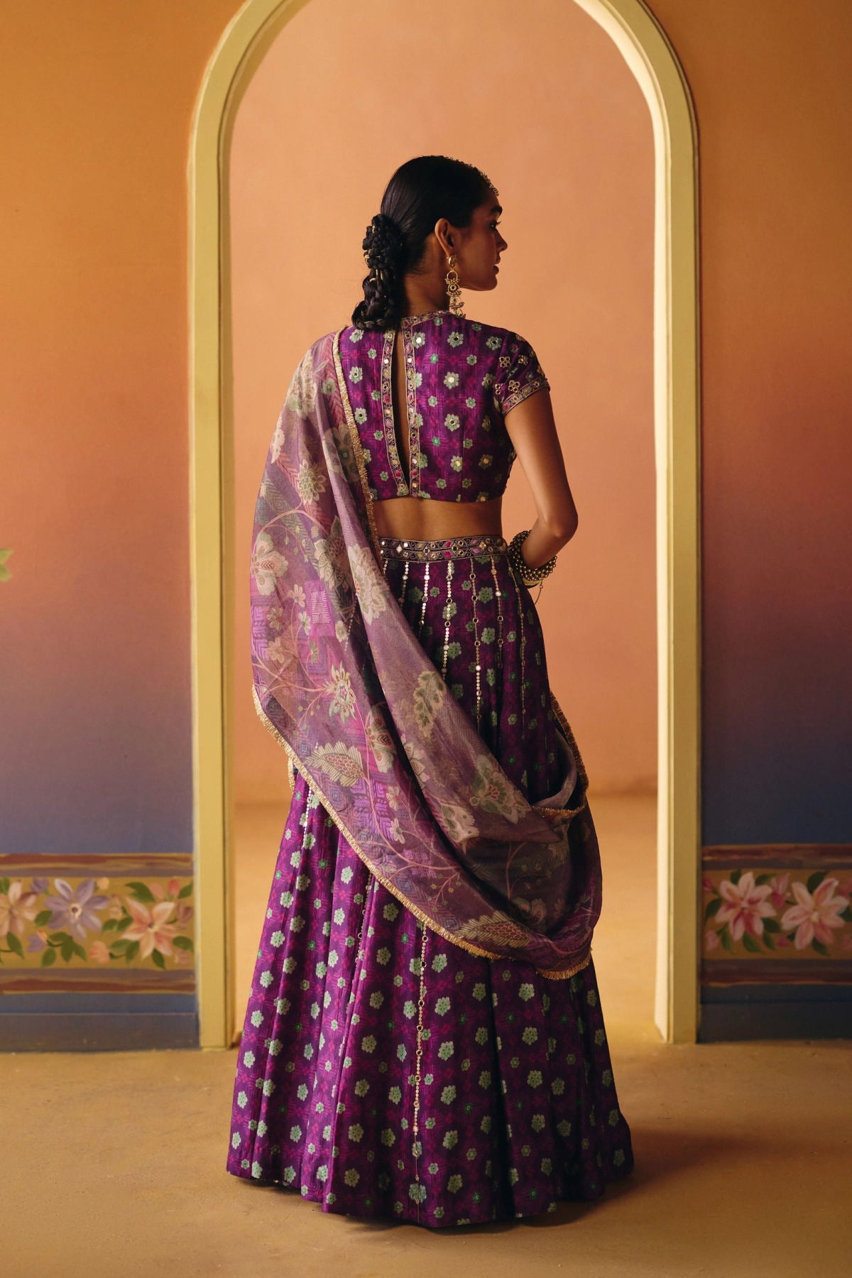 Saanjh lehenga set