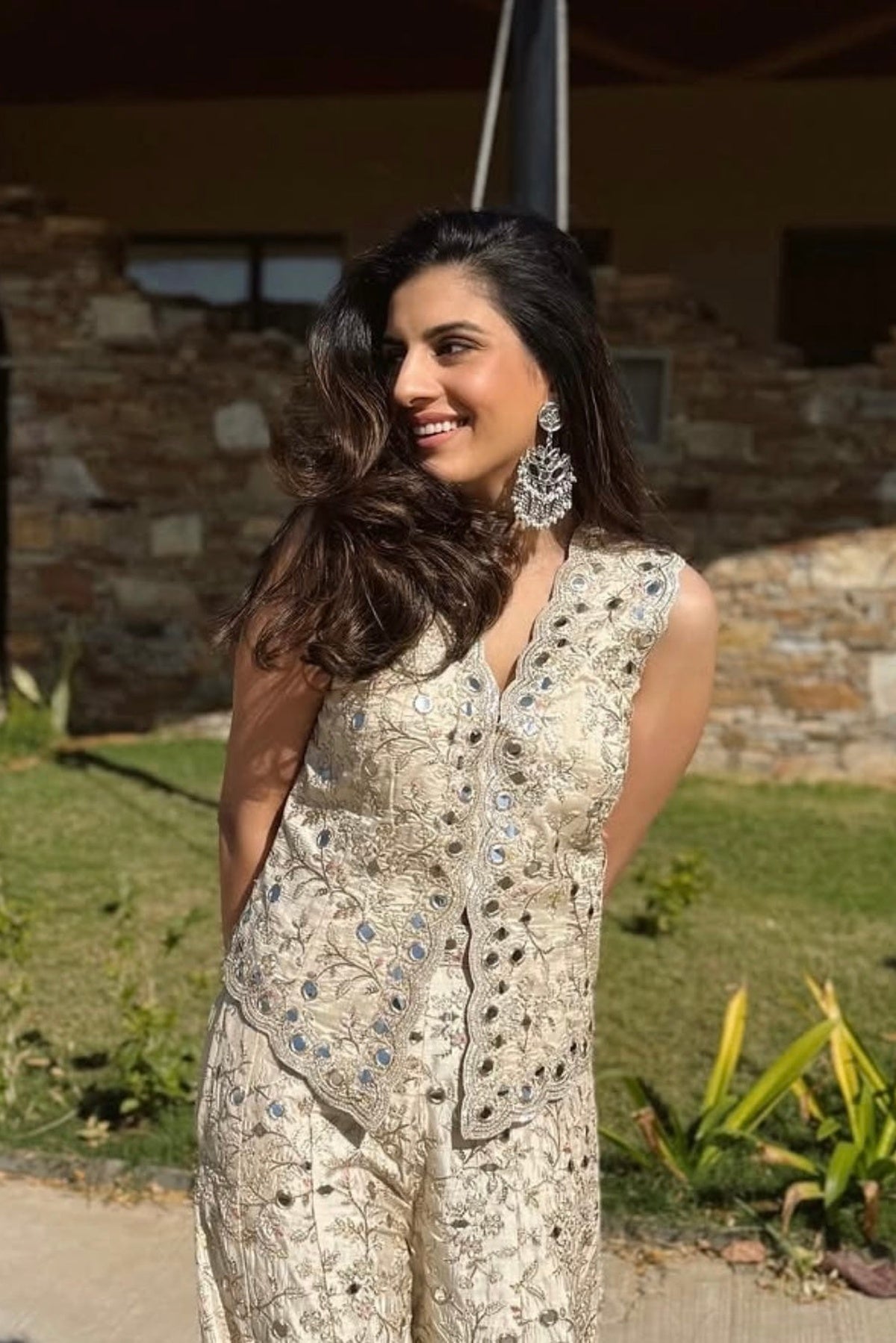 Sachi Gilani in Akila Pant Set