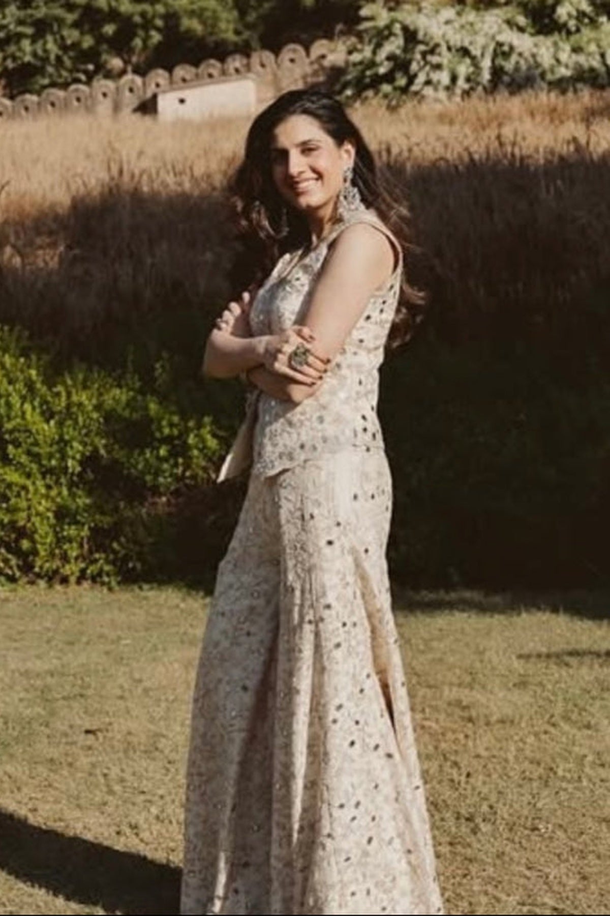 Sachi Gilani in Akila Pant Set