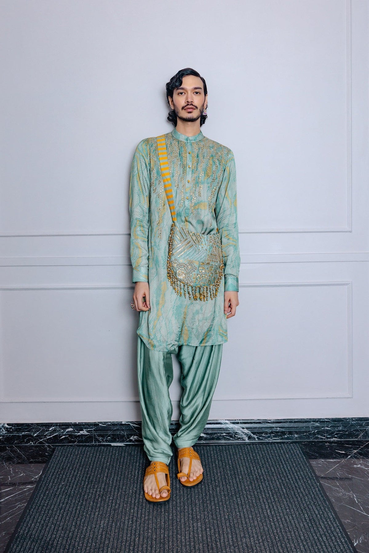 Sage Green Kurta Set