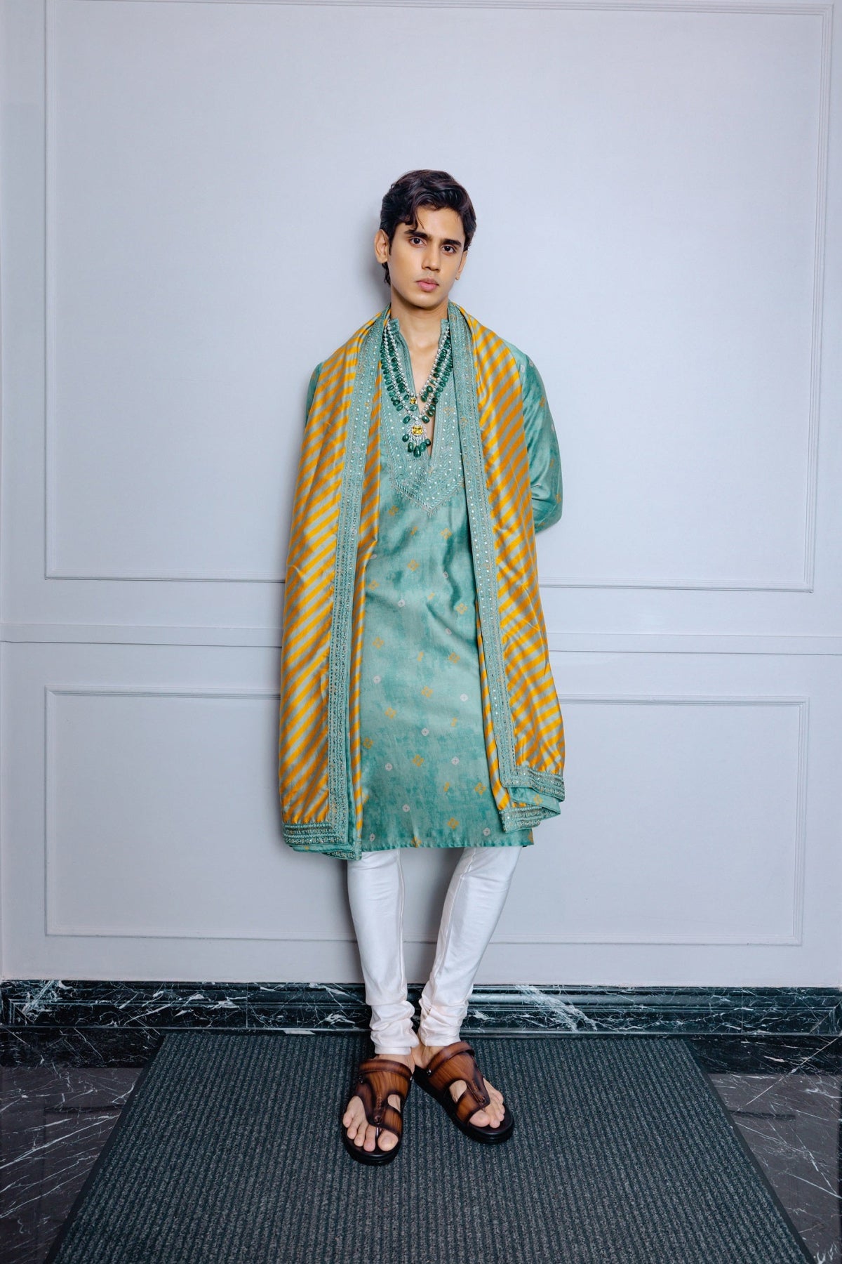 Sage Green Kurta Set