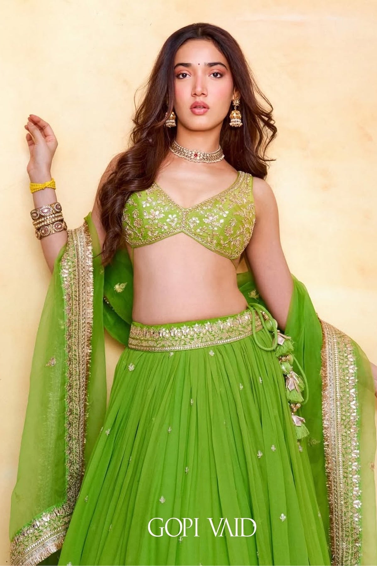 Senedra Lehenga Set-Medha Shankr