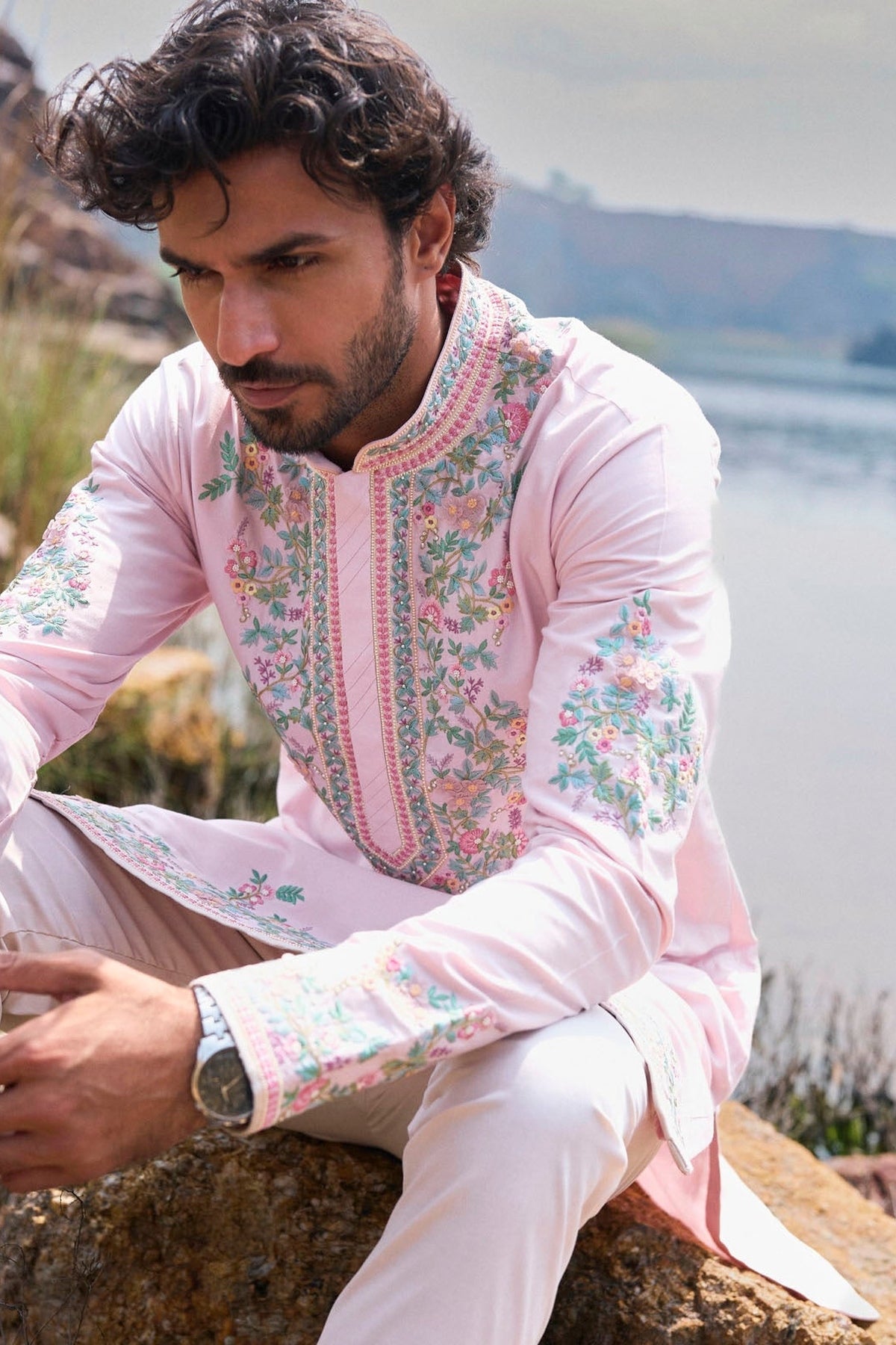 Soft Pink Kurta Set