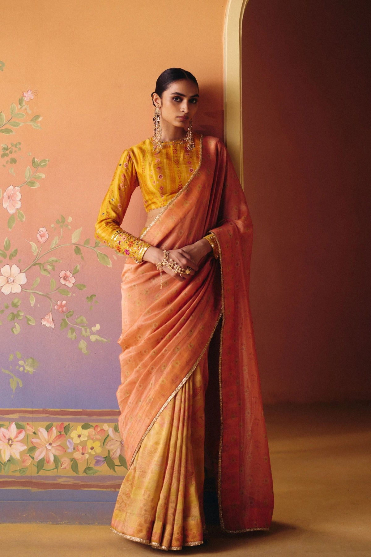 Soni saree set