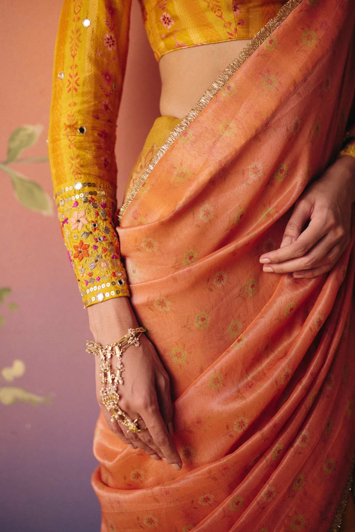 Soni saree set