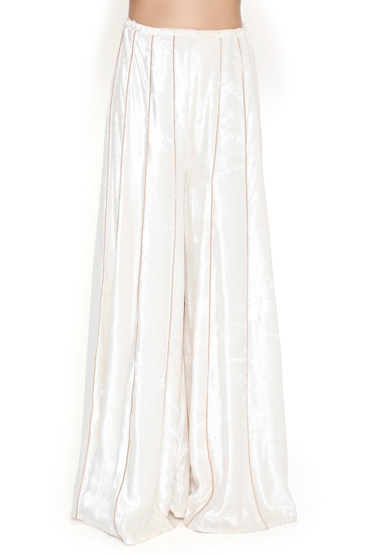Bria Off White Embroidered Choli And Sharara