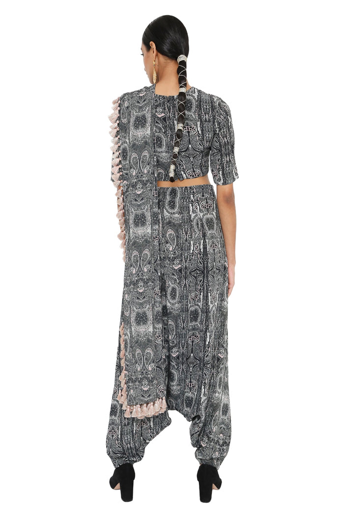 Gulnaz Dhoti Drape Set