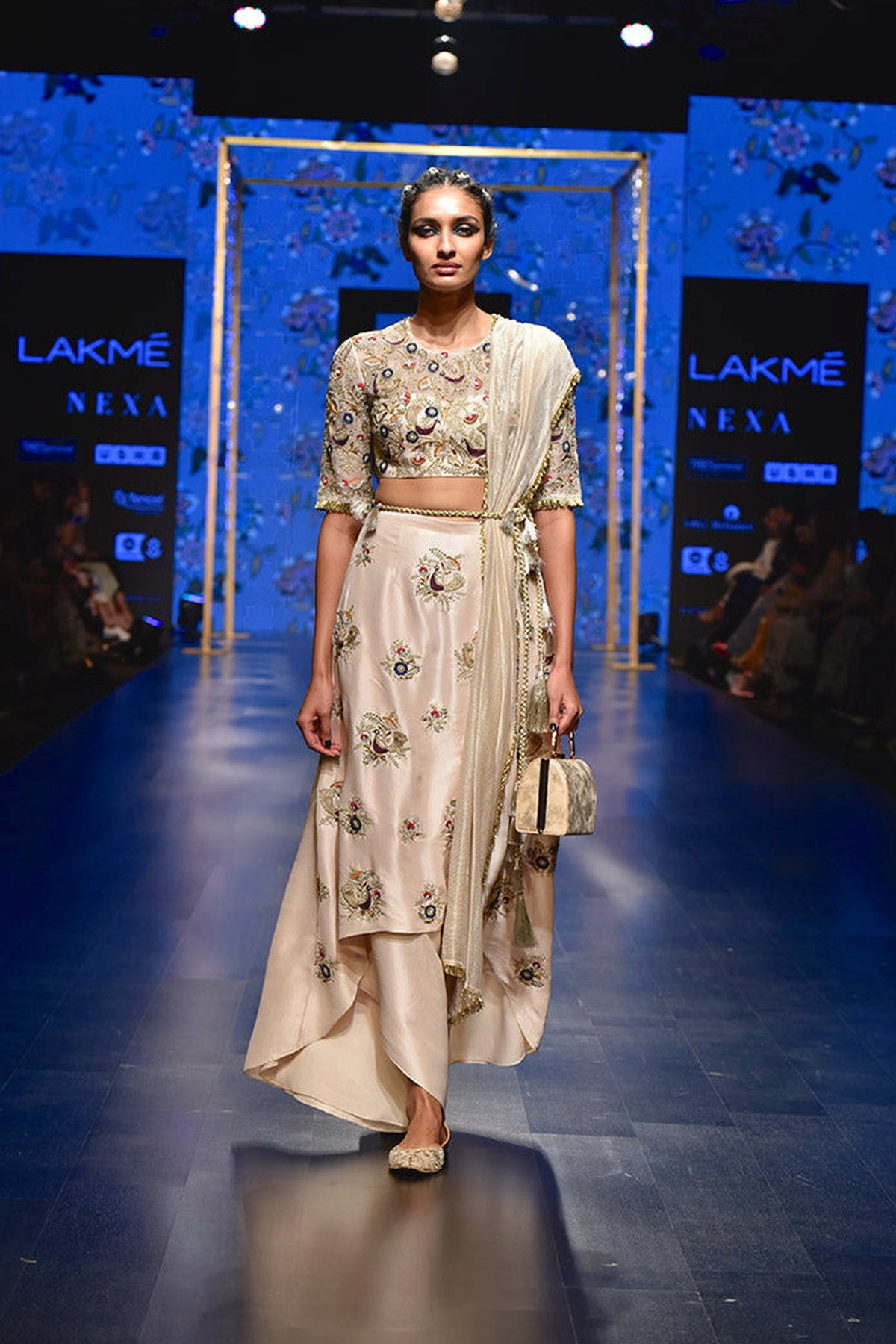 GULBANU SKIRT PALAZZO SET