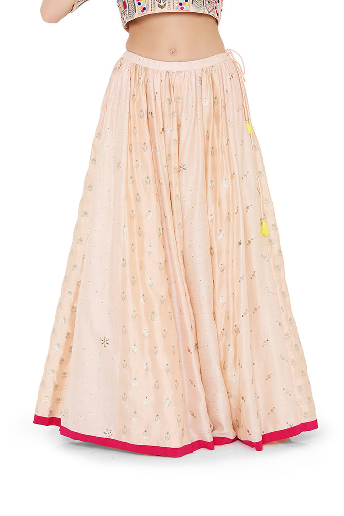 PEACH LEHENGA SET PS-LH0020-D