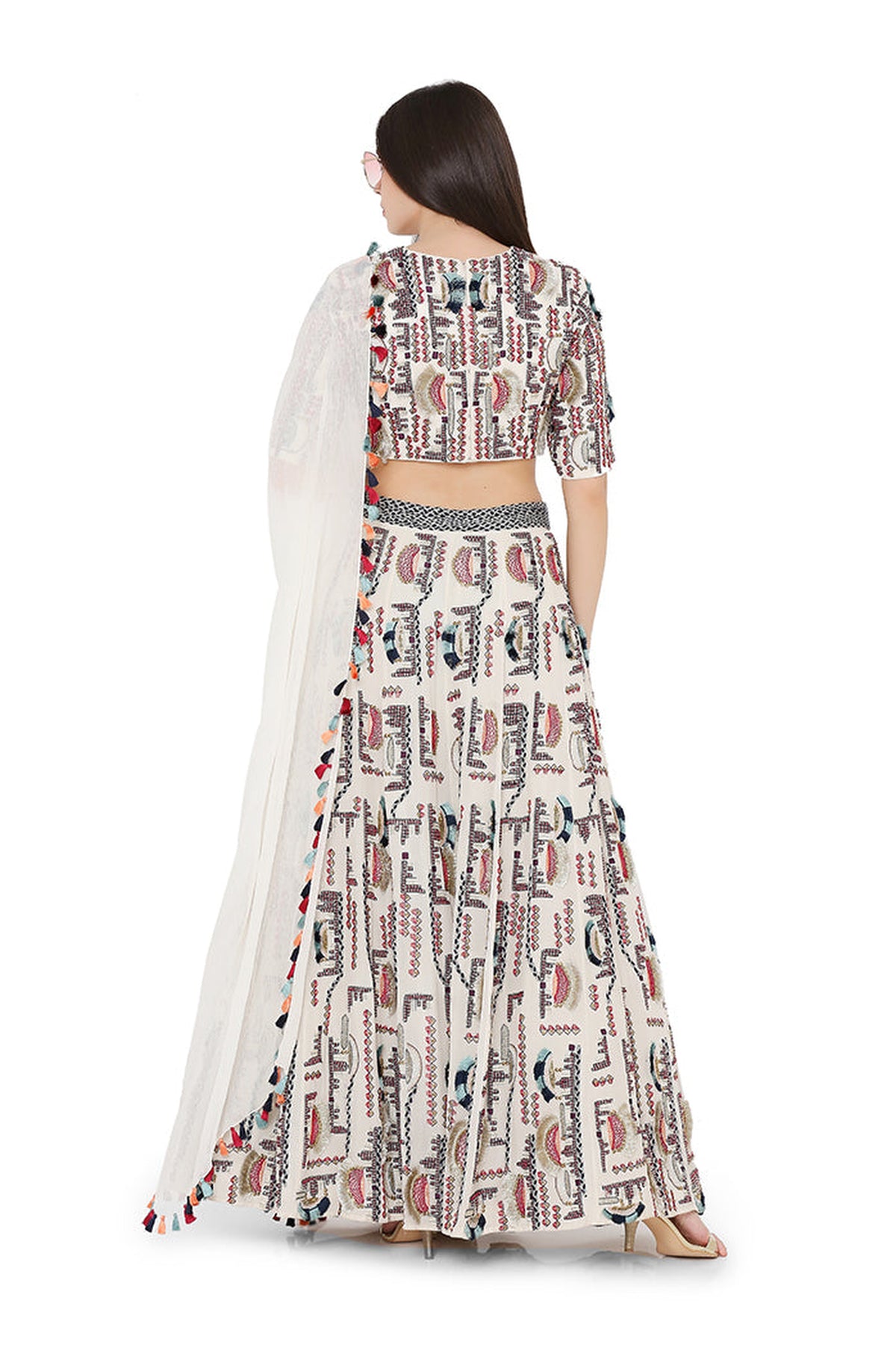 SLEEVED MIRYAM WITH DUPATTA
