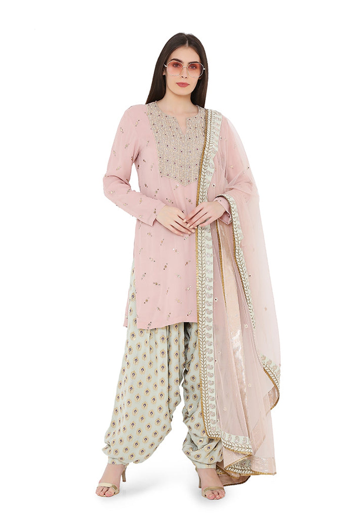 ROSE PINK SALWAR SET