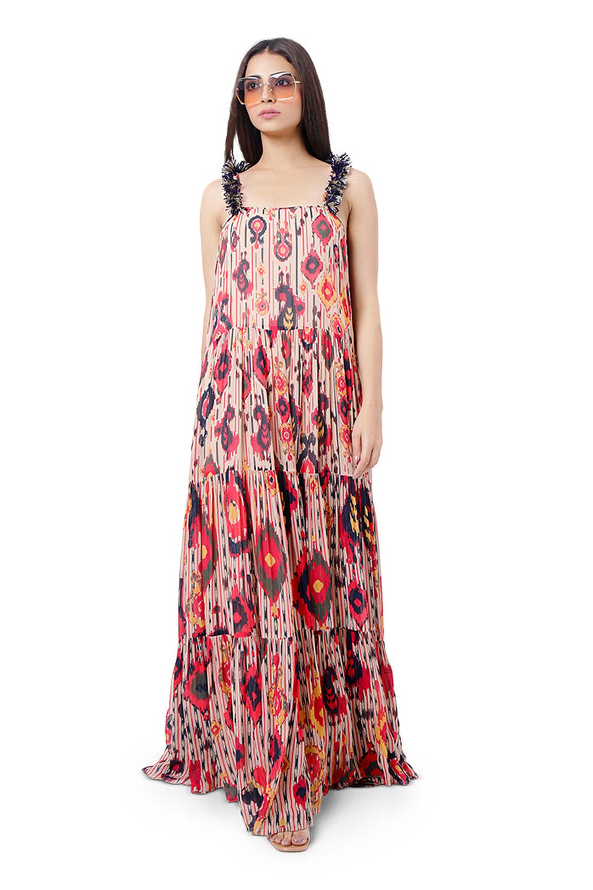 EMAN TIERED DRESS