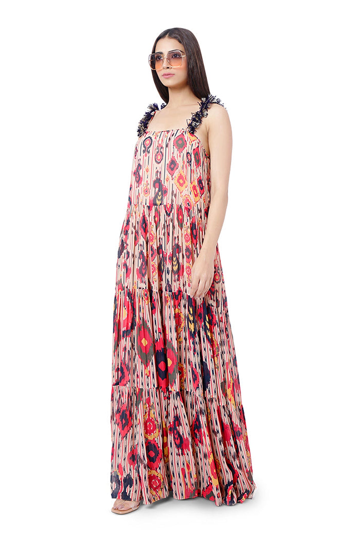 EMAN TIERED DRESS