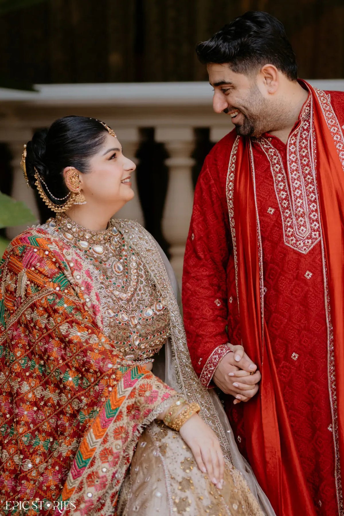 Anshula in Swarnali Bridal Lehenga Set