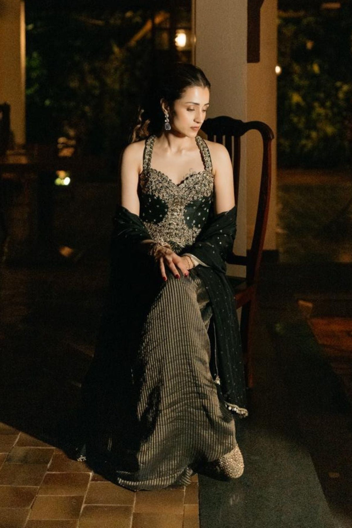 Trisha Krishnan in Black Naina
