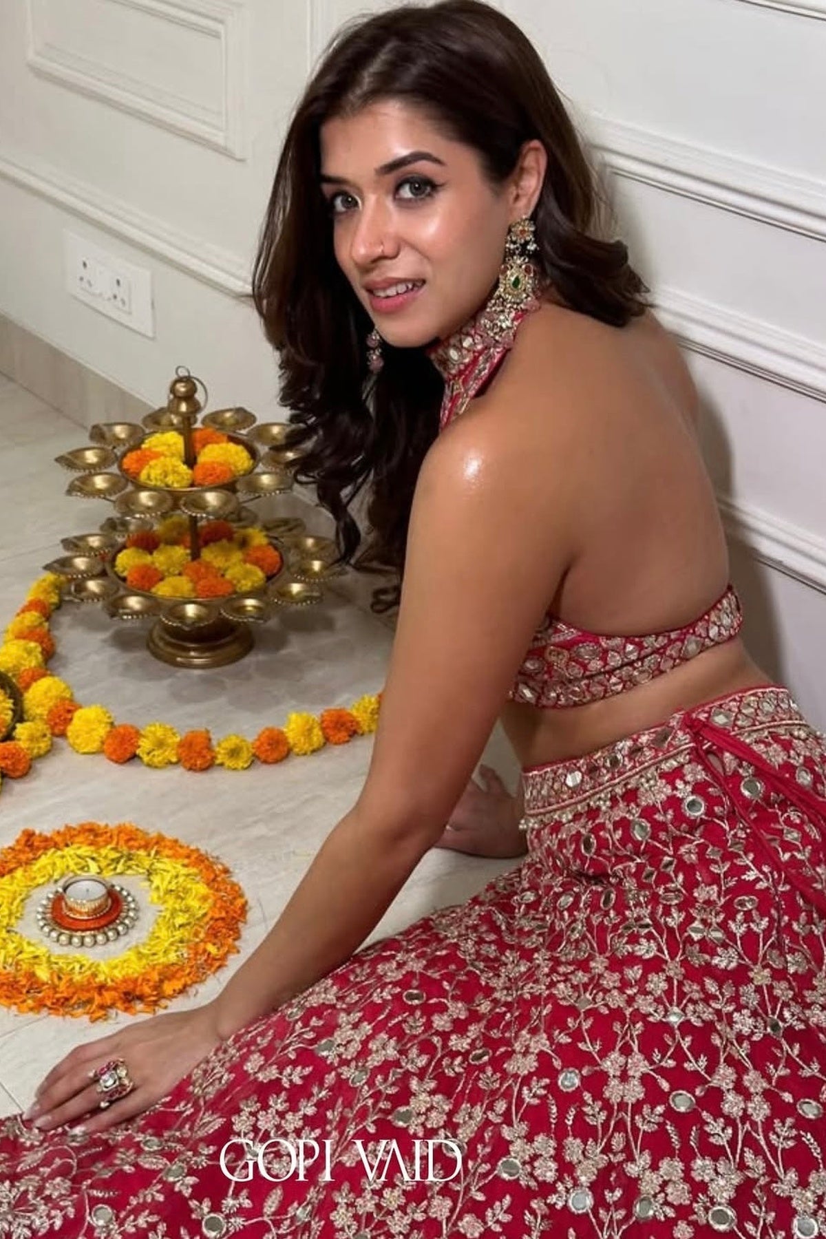 Laanya Lehenga Set -Sukhmani Gambhir
