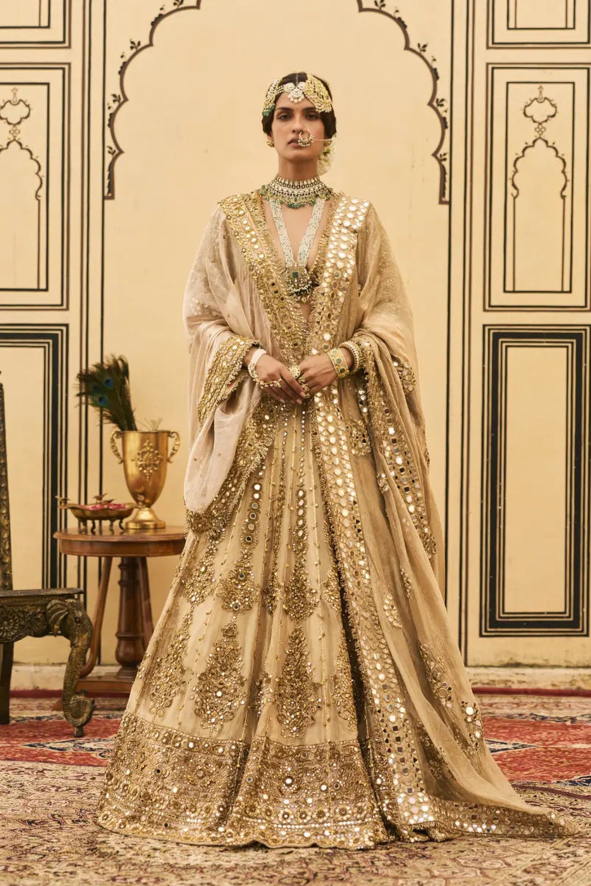 Sunehra Tissue Lehenga Set