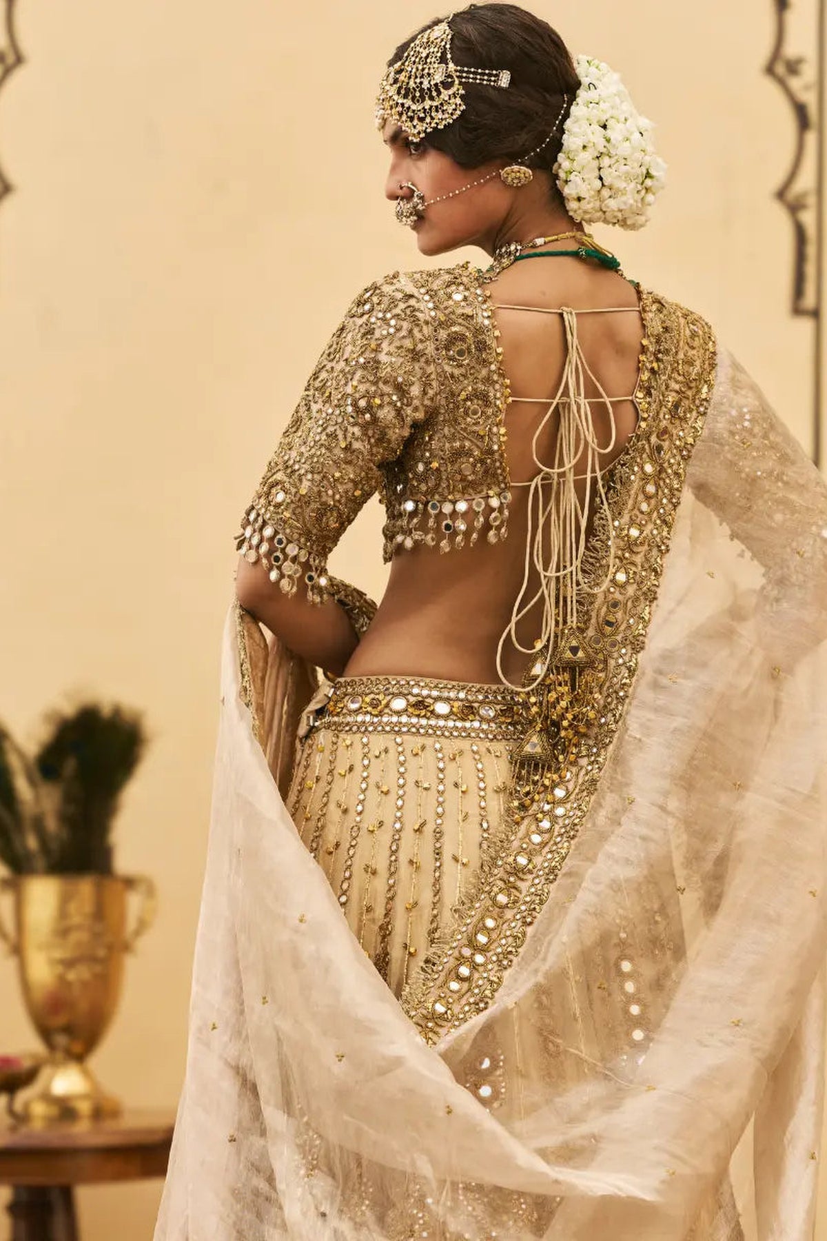 Sunehra Tissue Lehenga Set