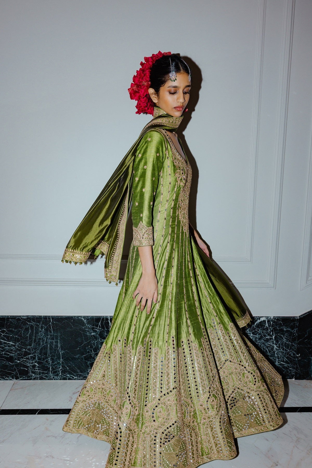 The Classic Anarkali set