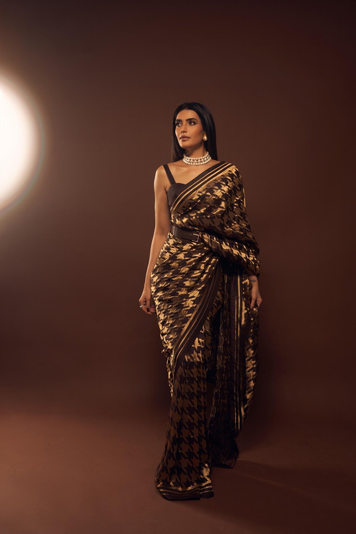 Espresso Gerum Saree