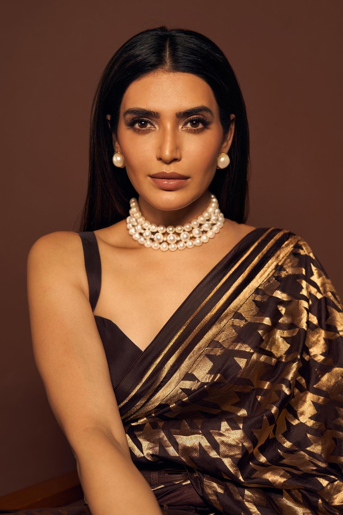 Espresso Gerum Saree